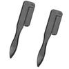 VILLCASE 2-Piece Foldable Stainless Steel Eyebrow Brushes view 1