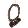 VILLCASE Grass Bird Swing, 1 Set with Climbing Ring and Decorative Toy for Parrots and Budgies view 1