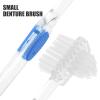 CATIEBYE 8-Piece Compact Plastic Denture Brush with Soft Bristles for Thorough Cleaning, Seniors, and Daily Oral Care on the Go view 3