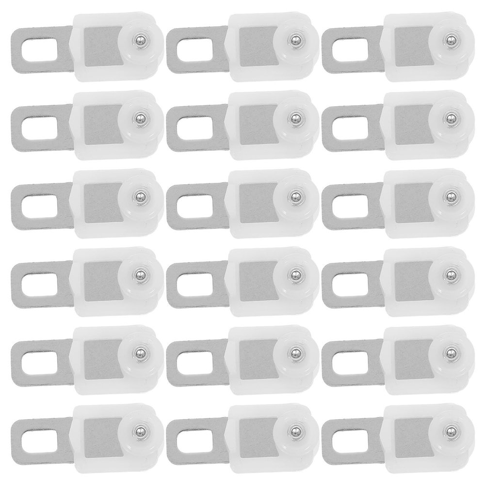 Didiseaon Curtain Track Rollers - 50 Pack