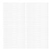 WRITWAA Plastic Collar Stays, 100-Pack, 3.5 x 48 cm view 1