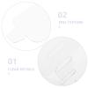 WRITWAA Plastic Collar Stays, 100-Pack, 3.5 x 48 cm view 3