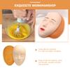 AlpenLife Basics Silicone Practice Face Skin for 5D Microblading and Tattoo Practice, Comfortable and Easy to Clean, with Removable 3D Stand for Beginners and Professionals view 3