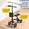 Foldable Fracture-Rehabilitation Rolling Walker with Adjustable Height view 3