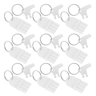 PACKOVE Durable and Secure Dispenser Key, Plastic and Iron, 1 Set