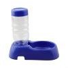 Automatic Pet Water Dispenser, 350 mL, with Integrated Food Bowl, for Small Dogs, Cats & Rabbits view 1