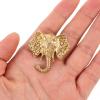 CALLARON Vintage-Style Elephant-Shaped Brass Furniture Knob view 4