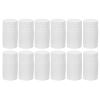 12 Empty 20 mL HDPE Medicine Bottles with Screw Caps view 1