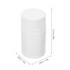 12 Empty 20 mL HDPE Medicine Bottles with Screw Caps view 2