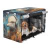 KAAVIYO Fancy Watercolor Dolphin Pet Cage Cover view 2