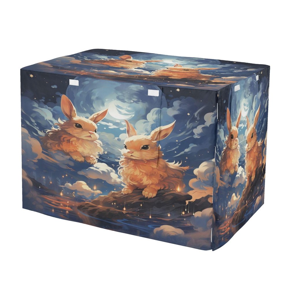 KAAVIYO Fancy Artwork Pet Cage Cover
