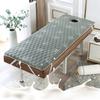 Spa Table Mattress, Memory Foam Massage Table Pad with Round Headrest, Elastic Straps and Face Opening for Tattoo and Sauna Tables, Style 7 view 1