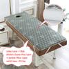 Spa Table Mattress, Memory Foam Massage Table Pad with Round Headrest, Elastic Straps and Face Opening for Tattoo and Sauna Tables, Style 7 view 4