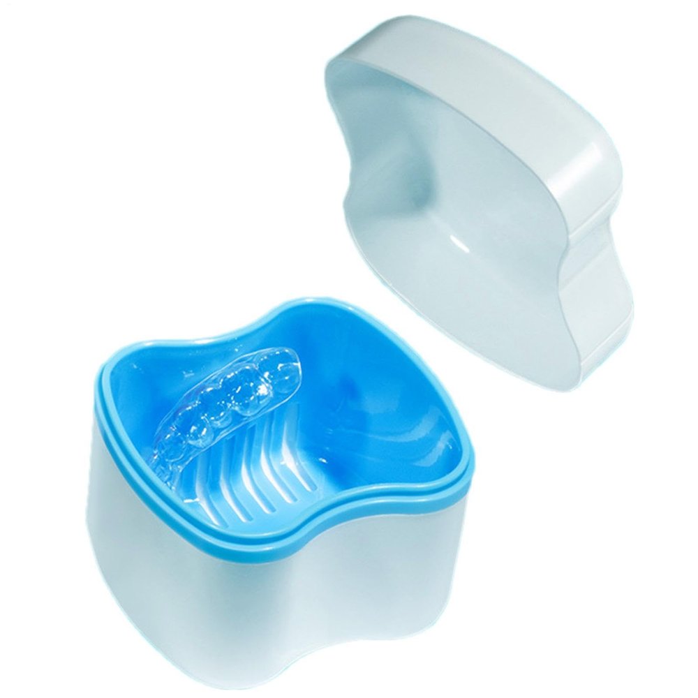 Travel Denture Case, Leakproof, Removable