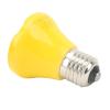 OVAQUIXI Ceramic Reptile Heat Lamp, 100 W E27 Infrared Heat Emitter for Reptiles, Amphibians and Chickens, Copper-Alloy Interface, No Light Emission (25 W Yellow) view 1