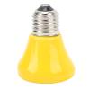 OVAQUIXI Ceramic Reptile Heat Lamp, 100 W E27 Infrared Heat Emitter for Reptiles, Amphibians and Chickens, Copper-Alloy Interface, No Light Emission (25 W Yellow) view 2