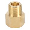 OVAQUIXI CO2 Tank Adapter, Brass W21.8 to CGA320 Converter for Aquarium Regulators, Paintball CO2 Tank Compatible view 1