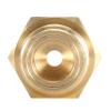 OVAQUIXI CO2 Tank Adapter, Brass W21.8 to CGA320 Converter for Aquarium Regulators, Paintball CO2 Tank Compatible view 2