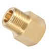 OVAQUIXI CO2 Tank Adapter, Brass W21.8 to CGA320 Converter for Aquarium Regulators, Paintball CO2 Tank Compatible view 3