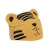 Women's Tiger-Print Quick-Dry Coral Fleece Hair Drying Cap view 1