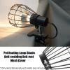 Reptile Heat Lamp Guard - Black view 4
