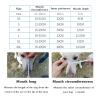 Dog Muzzle, Anti-Bark Muzzle for Dogs, Breathable, Adjustable, Humane Design, Allows Panting and Drinking (Red, S) view 2