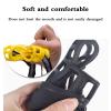 Dog Muzzle, Anti-Bark Muzzle for Dogs, Breathable, Adjustable, Humane Design, Allows Panting and Drinking (Red, S) view 4
