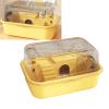 Highly Visible Two-Level Hamster Cage with Quiet Wheel view 2