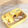 Highly Visible Two-Level Hamster Cage with Quiet Wheel view 3