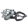 Dog Muzzle for Chewing Prevention, Breathable, Adjustable, Gray, No. 1 view 1