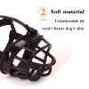 Dog Muzzle for Chewing Prevention, Breathable, Adjustable, Gray, No. 1 view 4