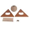MAMJENNI Cat Scratching Toy, Interactive Natural Sisal Ball for Cats and Kittens (10 x 8 x 8 cm) view 3