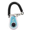 zwxqe Two-Tone Oval Dog Training Clicker with Wrist Strap view 1