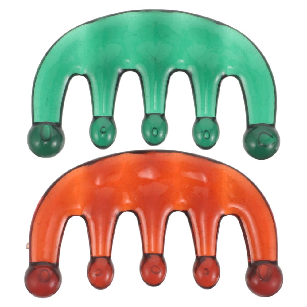 PATKAW Portable 5-Pronged Massage Comb (2-Pack)