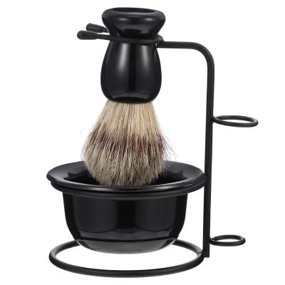 Veemoon Professional Men's Beard Care Set with Stainless Steel Shaving Bowl