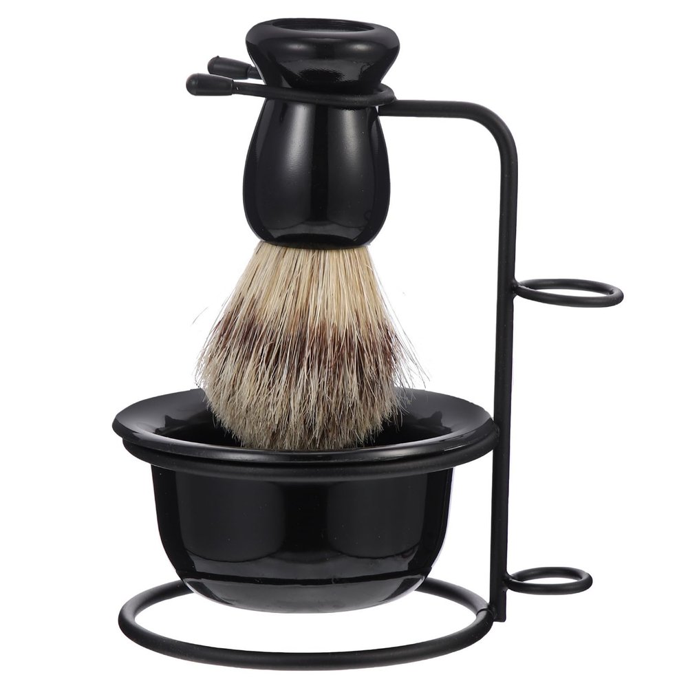 Veemoon Professional Men's Beard Care Set with Stainless Steel Shaving Bowl
