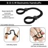 Nylon Partner Pair Cross Rope Accessory, Adjustable Strength Conditioning Accessory (Black) view 3