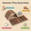 2PCS Hamster Wooden Bridge Flexible Ladder view 4
