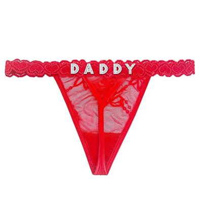 Sexy Women's Personalized Lace or Chain Thong