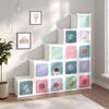 Modular Kids' Cabinet with 15-Cube Shelf view 1