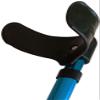 Forearm Crutches with Comfortable Grip, Adjustable, Foldable, Metal, 2-Piece, Lightweight view 3