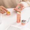 7-Day Pill Organizer with Large Compartments, 2026 New Portable Metal Travel Pill Box view 2