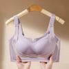 Comfortable Wireless Backless Bra with Transparent Adjustable Straps view 3