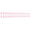 Short Oval Glossy ABS Artificial Nails, 32-Piece Set view 1