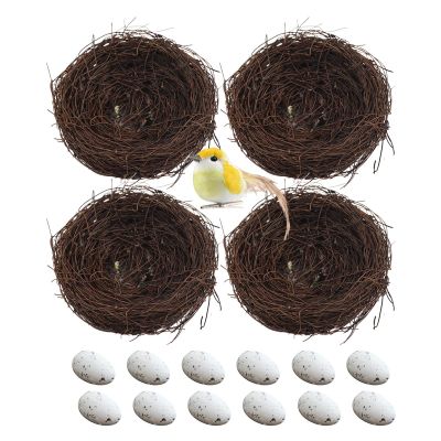 Mimoqk Bird Nest - Handmade Rattan