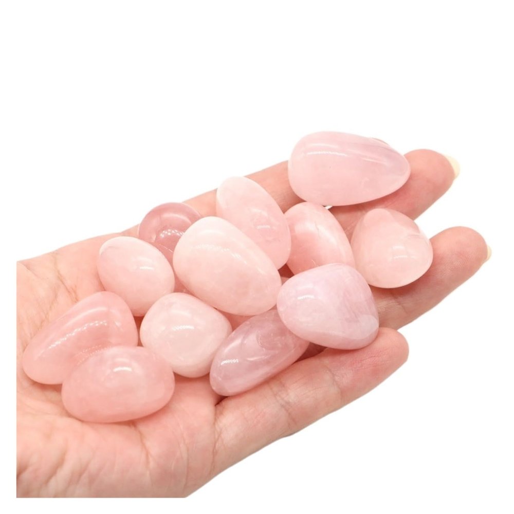 AMZBNEIDI Aquarium Gravel, Moonstone, Tumbled Stone, Multicolor, 1040 mm (Color 4.1 PC)