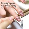 3-Piece Ring-Shaped Cat-Eye Magnet Set for Nail Art view 2