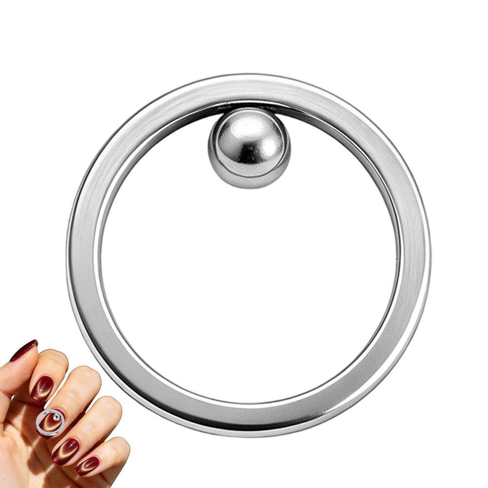 Reusable Ring-Shaped Magnetic Nail Tool