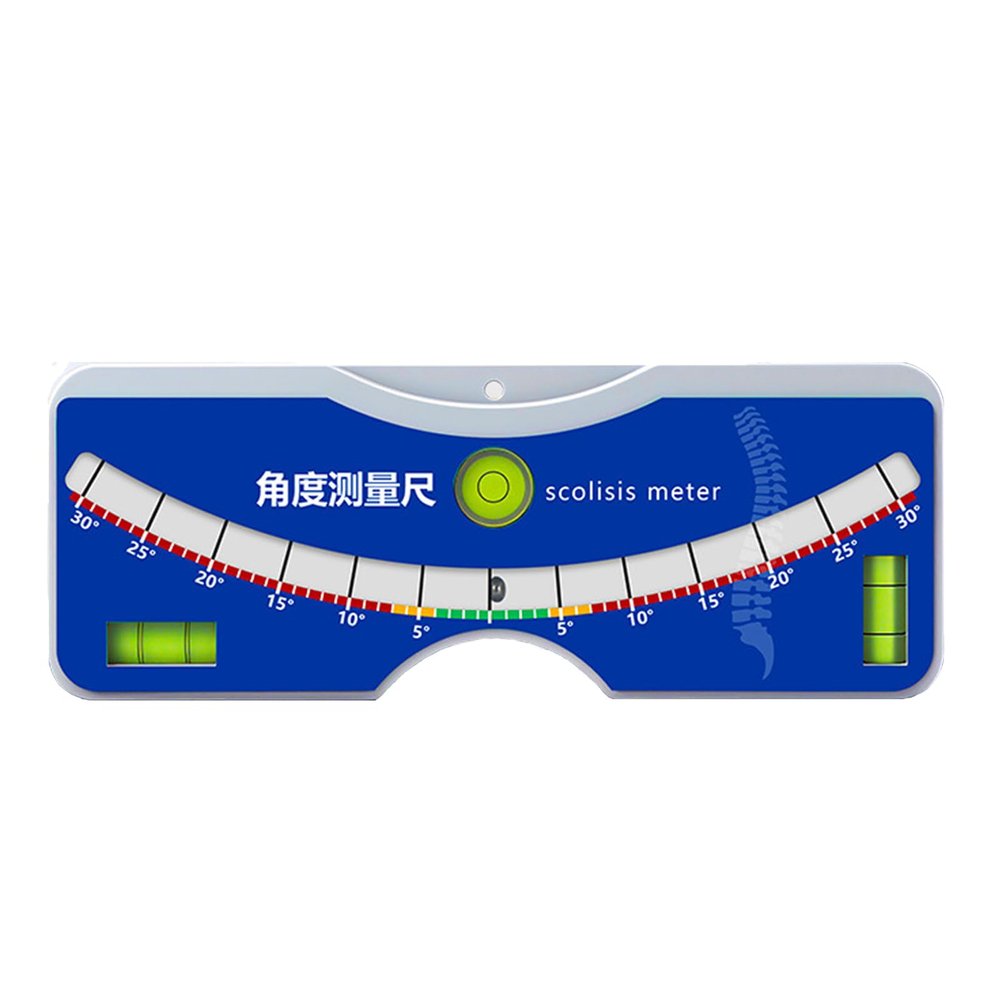 Scoliometer with Horizontal Bubble, Scoliosis Test Meter 030