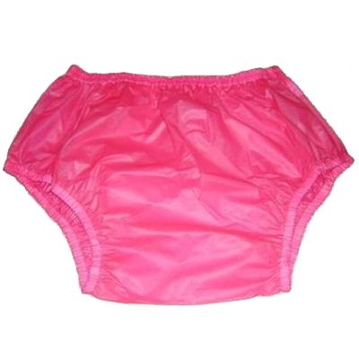 Adult Diaper Cover, Leak-Resistant Incontinence Pants, Multicolor, S–XXL, 3-Pack (Pink, X-Large)